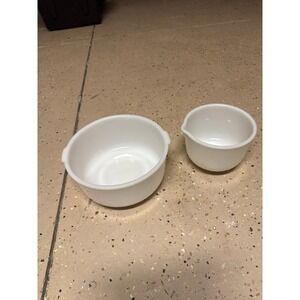 Sunbeam‎ Vintage Bowls Milk Glass Bowls